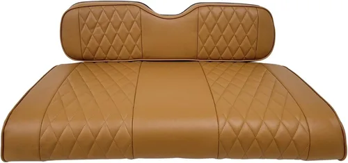 Miniatura 30 de Huskey - Fundas de asiento delantero y trasero para carrito de golf compatibles con modelos Yamaha G29 Drive & Drive 2 2007 en adelante, ajuste Rojo