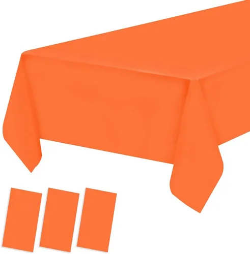 Miniatura 8 de Paquete de 3 manteles de plástico con bandera de plástico para el 4 de julio, manteles desechables para barbacoa, picnic, cumpleaños, bodas