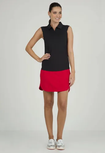 Miniatura 4 de IBKUL Athleisure Wear 84000 Polo de protección solar UPF 50+ Icefil Cooling Tech Solid sin mangas