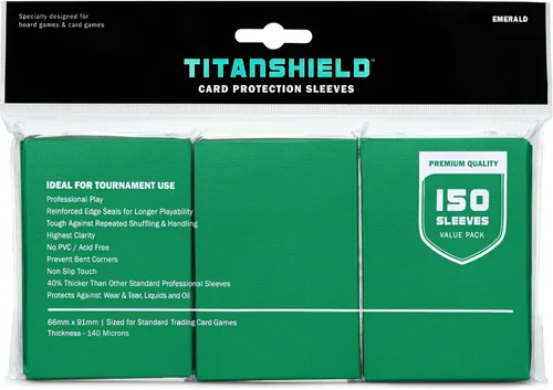 Miniatura 12 de TitanShield Fundas Premium para Cartas Compatibles con Pokémon, One Piece, Lorcana, Flesh & Blood, y Magic The Gathering MTG