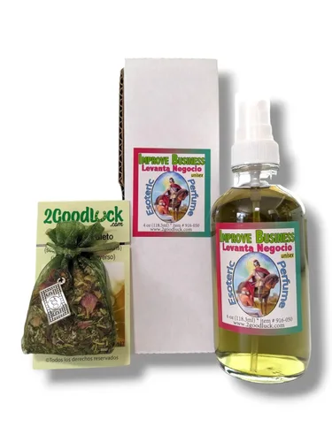 Victoria Rey Perfume Mejorar Negocios w/Feromonas & Amuleto para Rituales & Magia - Perfume Con Feromonas & Amuleto, Levanta Negocio, Para Rituales