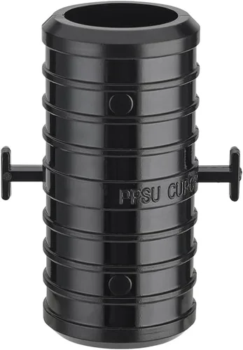 Miniatura 2 de Paquete de 5 accesorios EFIELD Pex Poly PPSU de púas de 1 pulgada x 1 pulgada, acoplamiento recto con pestaña de posición, ASTM F2159