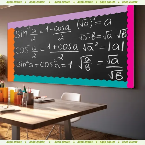 Miniatura 6 de Containlol Decoración brillante para tablón de anuncios, bordes de aula de 118 pies para tablón de anuncios para verano, escuela, aula, oficina