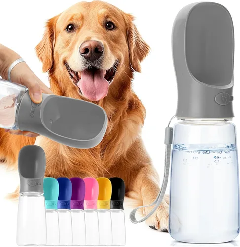 Miniatura 12 de Mr. Pen Botella de agua portátil para perros, 19 onzas, azul, de viaje y dispensador para perros, no apta para lavavajillas