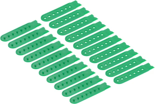 Miniatura 27 de uxcell Tapa de correa Snapback, agujeros de plástico ajustable sombrero broche hebilla reemplazo para reparación de tapas