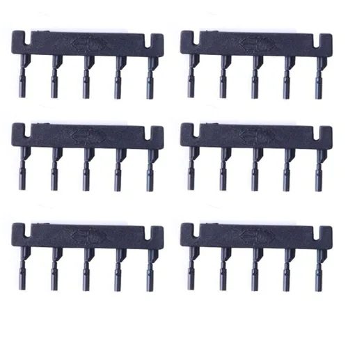 Miniatura 7 de Hebilla en forma de C para máquina de extensiones de cabello 6D de 2ª generación, kit de extensiones de cabello humano sin rastro (40 unidades)