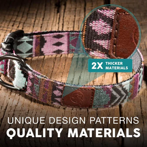 Miniatura 2 de Collar para Perros Embark Adventure – Collar de Nailon Elegante y Duradero para Perros Medianos, Collar para Mascotas Cómodo y Ajustable para Perros