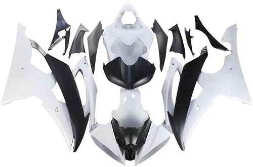 Miniatura 10 de Molde de inyección negro mate brillante para Yamaha 2008-2016 YZF R6 nuevo kit pintado ABS plástico motocicleta carrocería mercado de accesorios