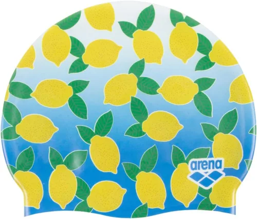 Miniatura 34 de Arena Gorra de natación de silicona elástica unisex HD para adultos, equipo de natación suave y elástico para piscina