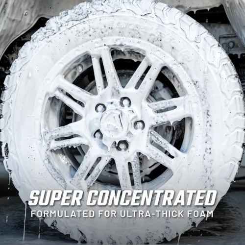 Miniatura 5 de Slick Products Hybrid Ceramic Wash & Wax Super Concentrate – Champú espumoso extra grueso para coche y jabón de lavado de motocicleta con protección