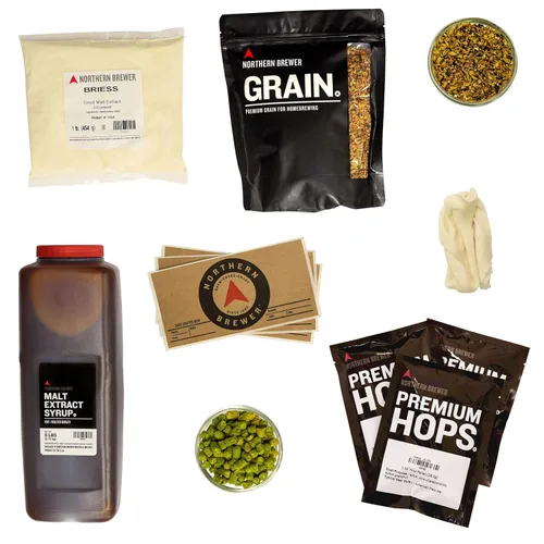Miniatura 2 de Northern Brewer - Kit de recetas de cerveza con extracto de cerveza de cerveza de Winter Warmer Strong Ale - Ingredientes para hacer 5 galones
