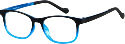 Miniatura 2 de ANDWOOD Gafas de luz azul para niños, niñas, niños, computadora, juegos, anti rayos azules, gafas de sol polarizadas de 3 a 12 años Negro Lente