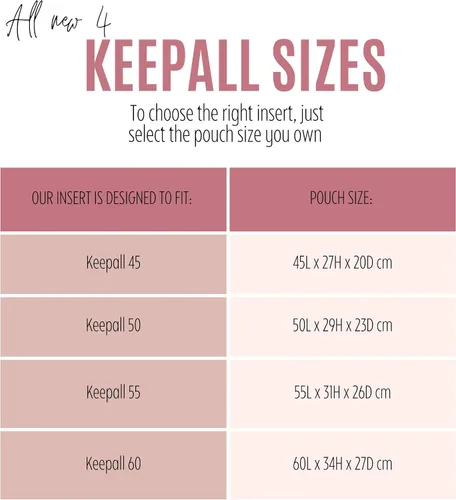 Miniatura 3 de Keepall - Organizador de bolsas para Lv Keepall 50 Insert Keepall 45, organizador de base organizador, hecho a mano, 0.118 pulgadas, fieltro de alta