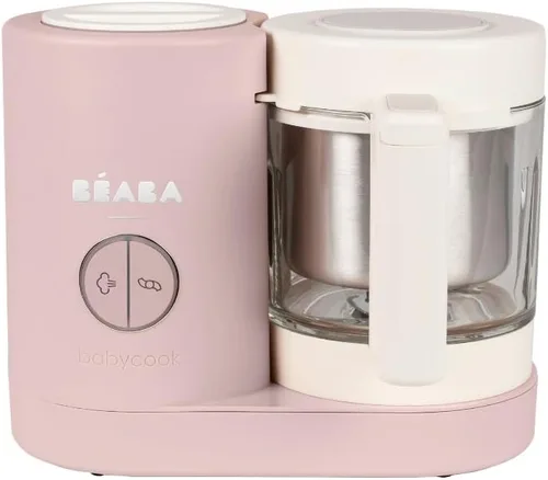 Miniatura 9 de BEABA Babycook Neo - Fabricante de alimentos para bebés Vidrio no tóxico y acero inoxidable Confiado por mamás famosas Procesador de alimentos