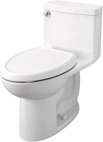 Miniatura 9 de American Standard 2403128.020 Inodoro compacto Cadet de 3 piezas con asiento de cierre lento, parte delantera alargada, descarga a la izquierda