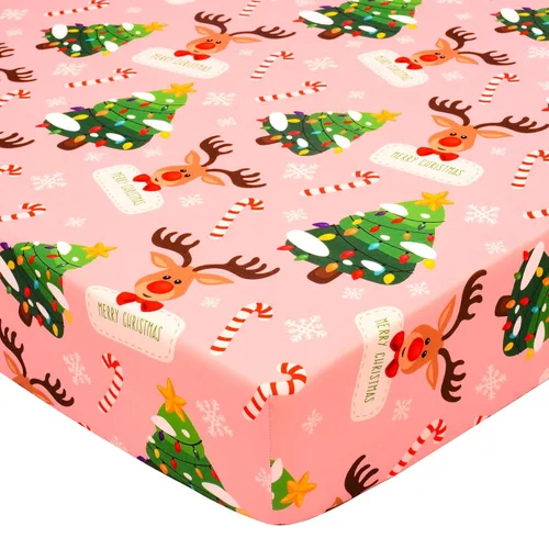 Miniatura 24 de UOMNY Sábana de Cuna Blanca Sábanas Ajustables para Cuna Sábana de Bebé para Colchones Estándar de Cuna y Niños Pequeños Sábana de Ropa de Cama
