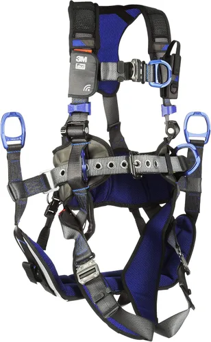 Miniatura 3 de 3M DBI-SALA ExoFit X300 Comfort - Arnés de seguridad de suspensión de posicionamiento de escalada en torre, protección contra caídas