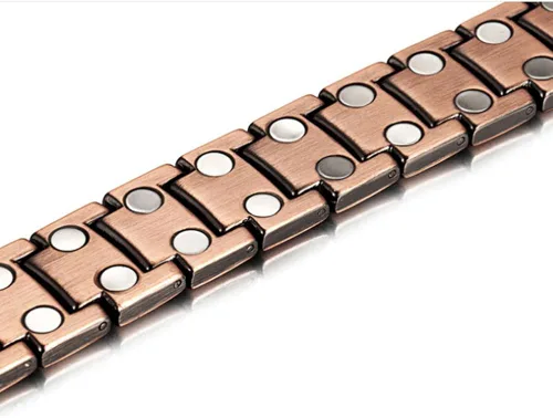 Miniatura 2 de EBUTY Pulsera de cobre para hombre, Cobre