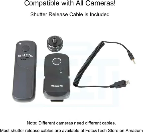 Miniatura 7 de Foto&Tech 360 Cualquier ángulo 328.1 ft Wless Rmote Control de disparador