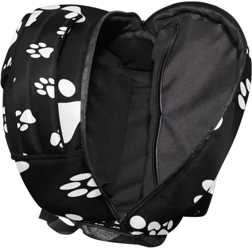 Miniatura 6 de Mochila con estampado de patas de perro, animal y cachorro, mochila escolar para adultos, casual, bolsa universitaria, bolsa de viaje con Color4
