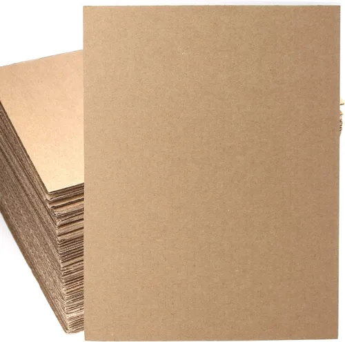 Miniatura 8 de ZOENHOU 30 hojas de cartón corrugado de 12 x 12 x 1/4 pulgadas, insertos de cartón de una sola pared de 5 capas, separadores cuadrados de cartón