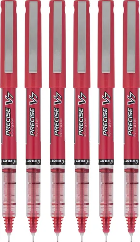 Miniatura 6 de PILOT Precise V7 - Bolígrafo con punta fina de 0.028 in, colección Harmony Color, paquete de 6 unidades (morado tinta)