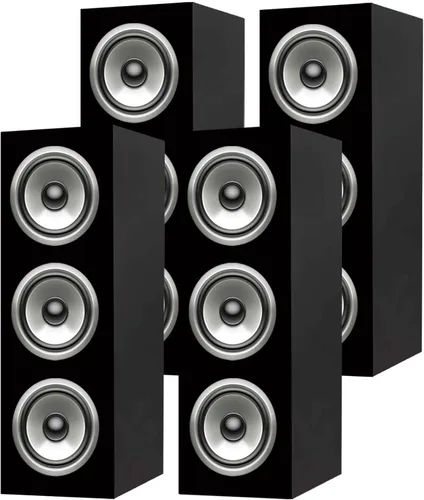 4 cajas de golosinas retro Boombox – Decoración de fiesta musical de los años 80 y 90, centro de mesa de neón Hip Hop de 17 x 6 x 6 pulgadas