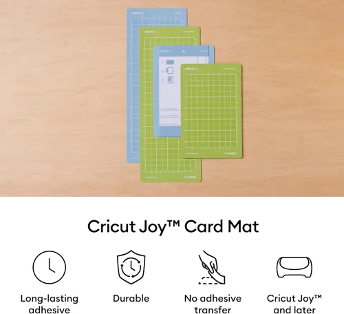 Miniatura 3 de Cricut® Joy™ Tapete para Tarjetas (3 unidades), Tapete de Corte Reutilizable de 4.5 x 6.25 pulgadas para Manualidades con Película Protectora