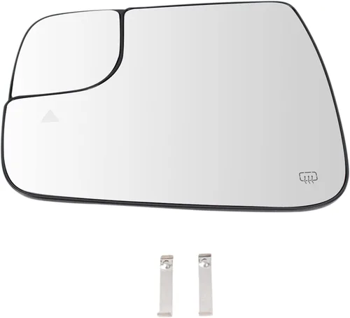 Miniatura 145 de TRQ Cristal de espejo izquierdo compatible con Chevrolet Silverado 1500 GMC Sierra 1500 2019-2021