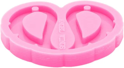 Miniatura 3 de Angel Wings Pendientes ahuecados en forma de pluma, moldes de resina, moldes de silicona para fundición de resina, hechos a mano, joyería de moda