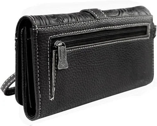 Miniatura 3 de Montana West Cartera de mano para mujer con diseño de acordeón