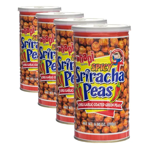 Miniatura 2 de Hapi Aperitivos, guisantes de Sriracha picantes, 9.9 onzas