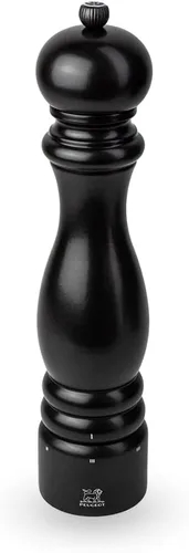 Peugeot Paris u'Select - Molinillo de sal (12 pulgadas), color negro satinado