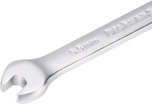 Miniatura 3 de uxcell Llave métrica de doble extremo abierto 0.217 in x 0.276 in