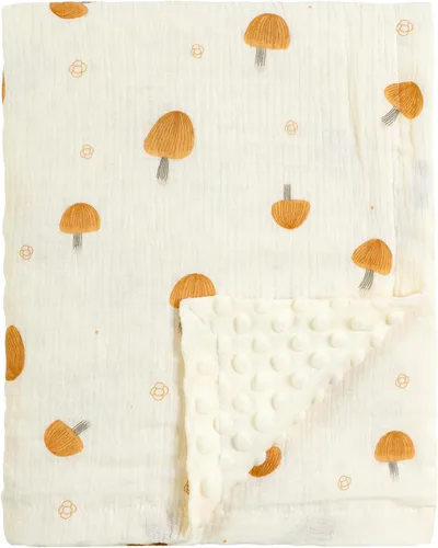 Miniatura 18 de CREVENT Manta de bebé de minky para niñas y niños, manta suave de felpa para recién nacidos - 30 x 40 pulgadas (Animal)
