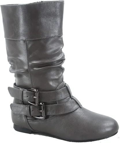 Miniatura 3 de Link Sonny-54K - Botas de equitación con tacón bajo y hebilla y punta redonda para niña