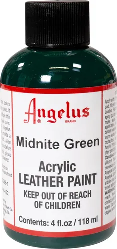 Miniatura 108 de Angelus - Pintura acrílica para cuero, 4 Fl Oz, color blanco - Pintura para cuero profesional flexible, resistente a grietas, arañazos