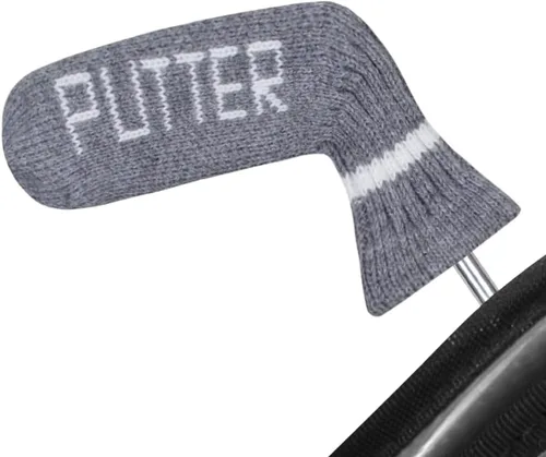 Miniatura 11 de Scott Edward Blade Putter Cover Knitted, 1 Piece in Pack, Fits Golf Blade Putters Cute and Soft