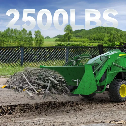 Miniatura 2 de YITAMOTOR Horquillas de Escombros con Abrazadera para Cucharón de 48", Horquilla de Palé de Servicio Pesado con Capacidad de 2500 lbs Compatible