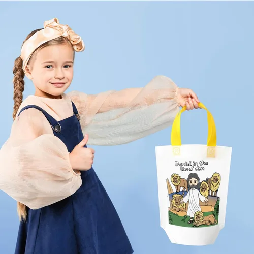 Miniatura 5 de 36 bolsas cristianas para colorear para niños, manualidades cristianas, suministros de escuela dominical, regalos religiosos para niños