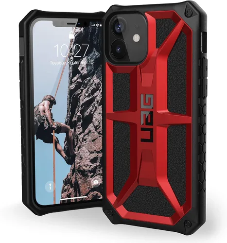 Miniatura 13 de URBAN ARMOR GEAR UAG-IPH20L-P-BK - Funda a prueba de golpes para iPhone 12 Pro Max (6.7) 2020, color negro