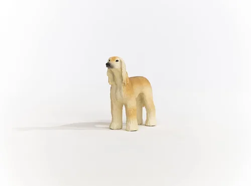 Miniatura 2 de Schleich Farm World, animales de juguete para perros lindos y realistas para niños y niñas, figura de perro sabueso afgano, a partir de 3 años