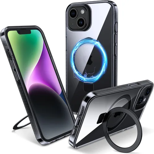 Miniatura 33 de Funda magnética para iPhone Air – [Soporte invisible integrado] [Compatible con MagSafe] [Protección contra caídas de grado militar] Cubierta