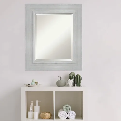 Miniatura 6 de Amanti Art Bathroom Mirror for Over Sink, Vanity Mirror, Wood Frame, Hangs Horizonally and Vertically, Bathroom Wall Decor, Beveled Edge