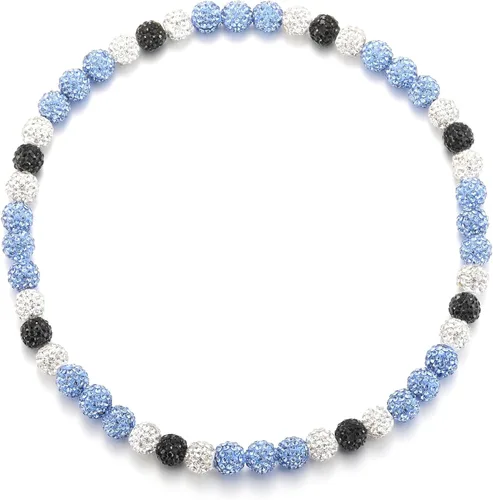 Miniatura 23 de Collar de Cadena de Béisbol con Perlas para Hombres, Regalos de Collar de Béisbol de la Colección Bling Ice para Niños, Collar de Accesorios