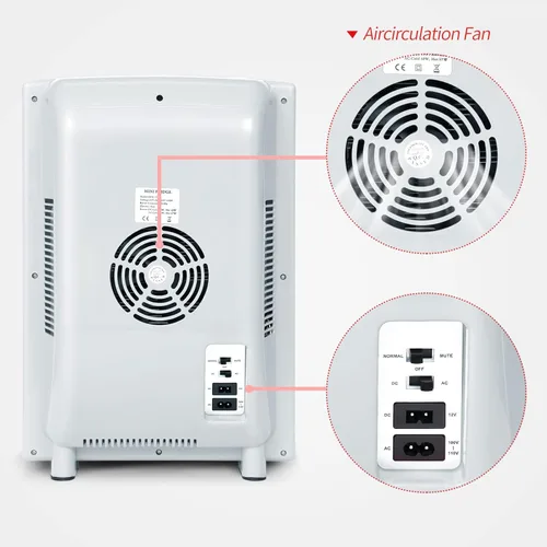 Miniatura 6 de RYFT Incubadoras para incubar huevos, incubadora portátil de laboratorio científico de reptiles de 25 L con calefacción y enfriamiento de 41.0 Blanco
