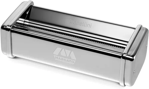 Miniatura 3 de Marcato Accesorio de lasaña para máquina de pasta fresca - Accesorio de rodillo de hoja de pasta plana, construcción de acero cromado, ideal