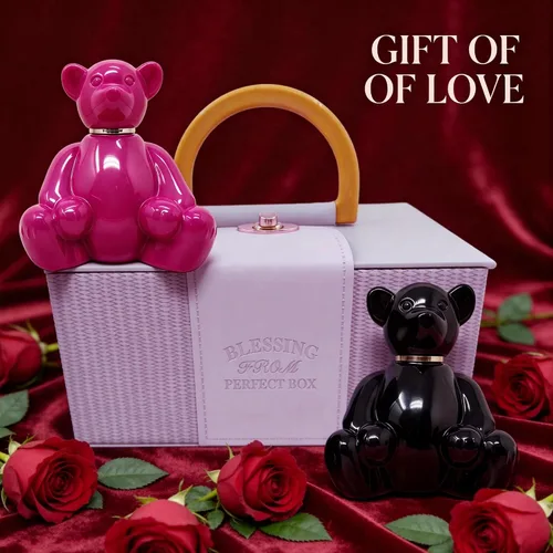 Miniatura 2 de 6PM - Juego de colonia de pareja Royal & Pink, 100 mlx2 Eau de Parfum de larga duración aroma floral y afrutado para mujeres y hombres, perfume