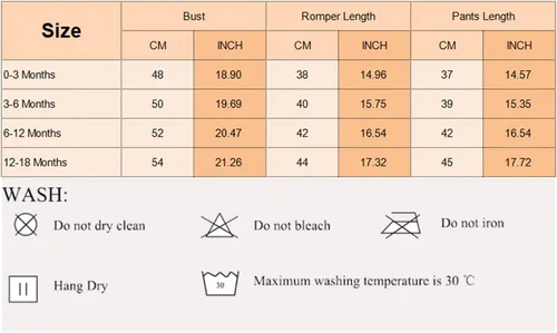 Miniatura 7 de Yvowming Conjunto de 3 piezas de ropa para bebé recién nacida con volantes + pantalones + diadema