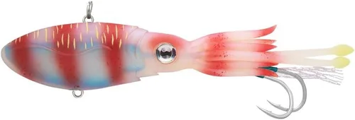 Miniatura 10 de Nomad Design Señuelo de pesca vibratorio patentado original de Squidtrex – Señuelo de plástico suave TPE con aroma añadido para agua salada con Cali